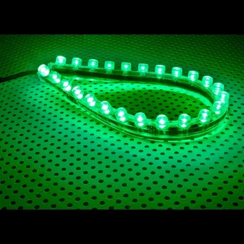 Lamptron FlexLight Standard - 24 LED - verde acceso