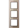 Jung AC 583 GL CH placca in vetro champagne, vetro, 84×226 mm