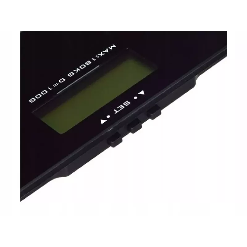 Bilancia pesapersone Esperanza EBS018K – elettronica, 180 kg, nera