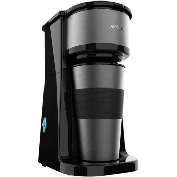 Cecotec Coffee 66 Drop & Go macchina per caffè filtro, 700 W, nero/acciaio inox