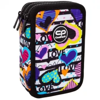 Astuccio portapenne a tre livelli con dotazione CoolPack Jumper 3 DIARY