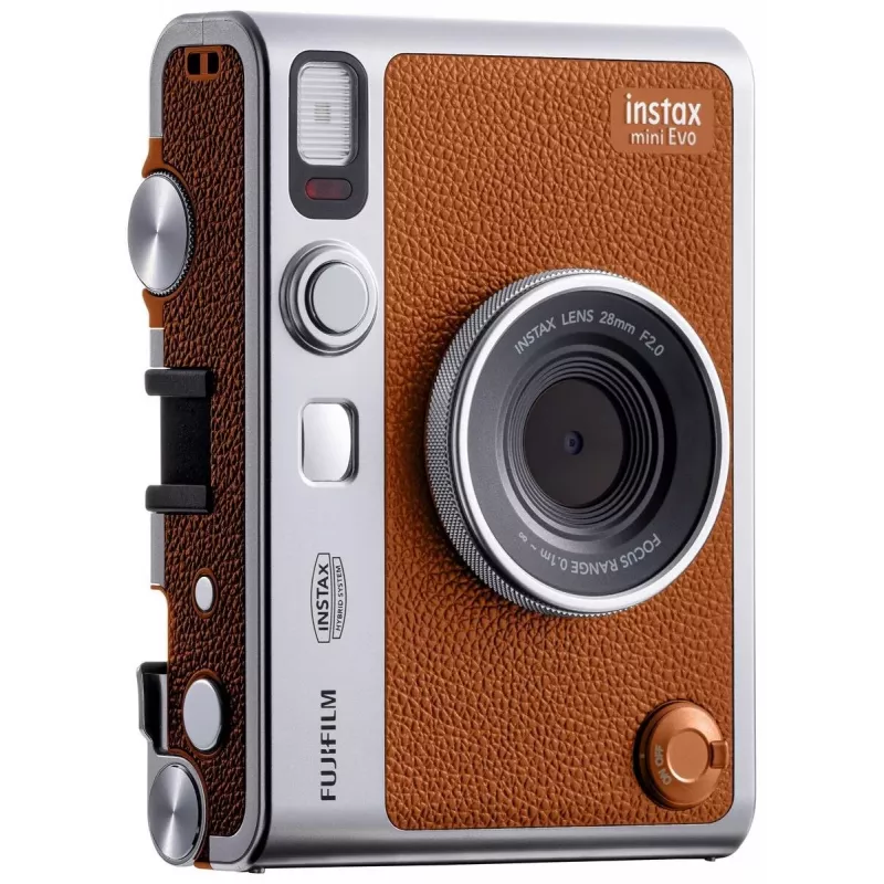 Fotocamera Instax mini EVO marrone