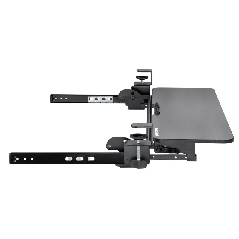 Supporto per tastiera sottotavolo Maclean, regolabile, max. 5 kg, 67x24 cm, MC-462