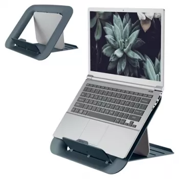 Supporto per laptop regolabile Leitz Ergo Cosy, 80% plastica riciclata