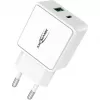ANSMANN HC218PD - alimentatore - 18 Watt - 3000 mA - PD, QC 3.0 - 2 porte di uscita (USB, USB-C) - bianco (1001-0111)