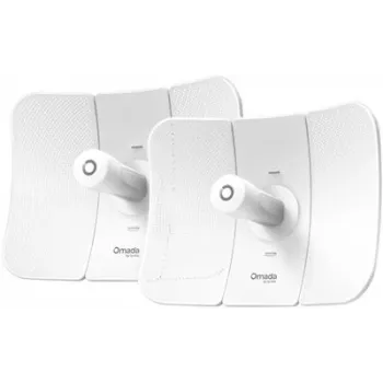 Bridge di rete TP-LINK Beam Bridge 5 UR KIT, 5 GHz single-band, Wi-Fi 5 (802.11ac), Gigabit Ethernet, antenna esterna, portata max. 15000 m, bianco