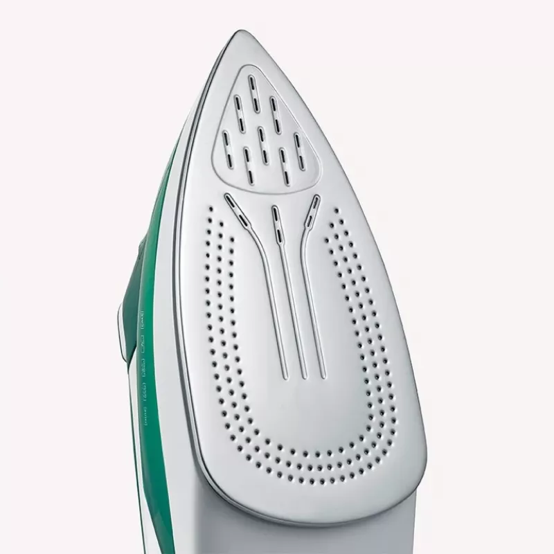 Severin BA 3261 ferro da stiro ferro da stiro a vapore piastra in ceramica 2400 W bianco, verde