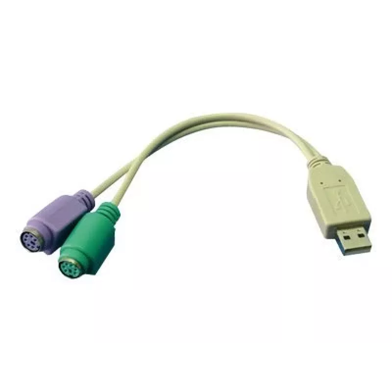 Adattatore LogiLink USB - 2x PS/2 AU0004A