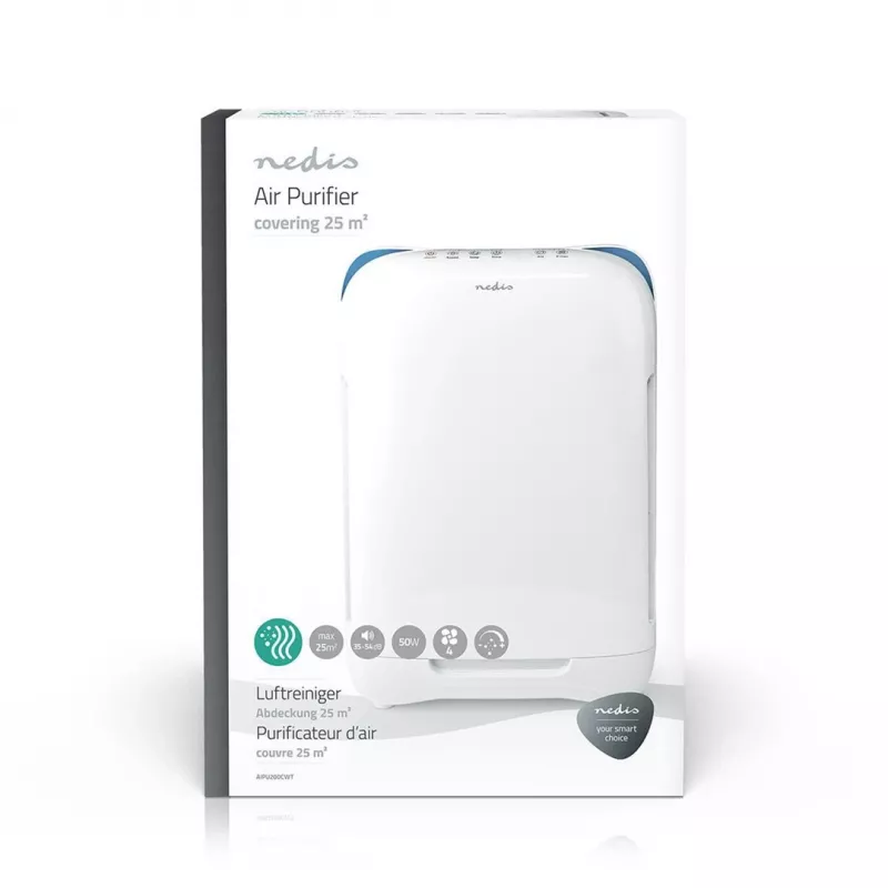 Purificatore d'aria Nedis AIPU200CWT 25 m² 54 dB 50 W bianco