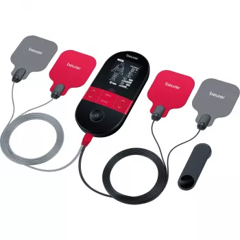 Elettrostimolatore TENS/EMS Beurer EM 59 Heat - 64 programmi, batteria ricaricabile