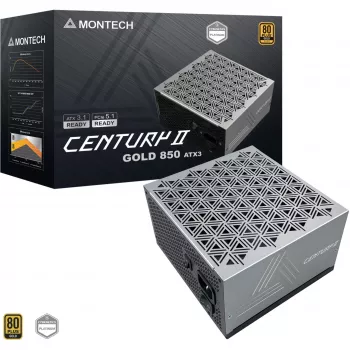 Alimentatore | MONTECH | CENTURY II | ATX | 850 W | CENTURYII850