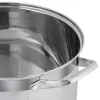 Resto utensili da cucina Libra 13 L rotondo acciaio inox 22 cm