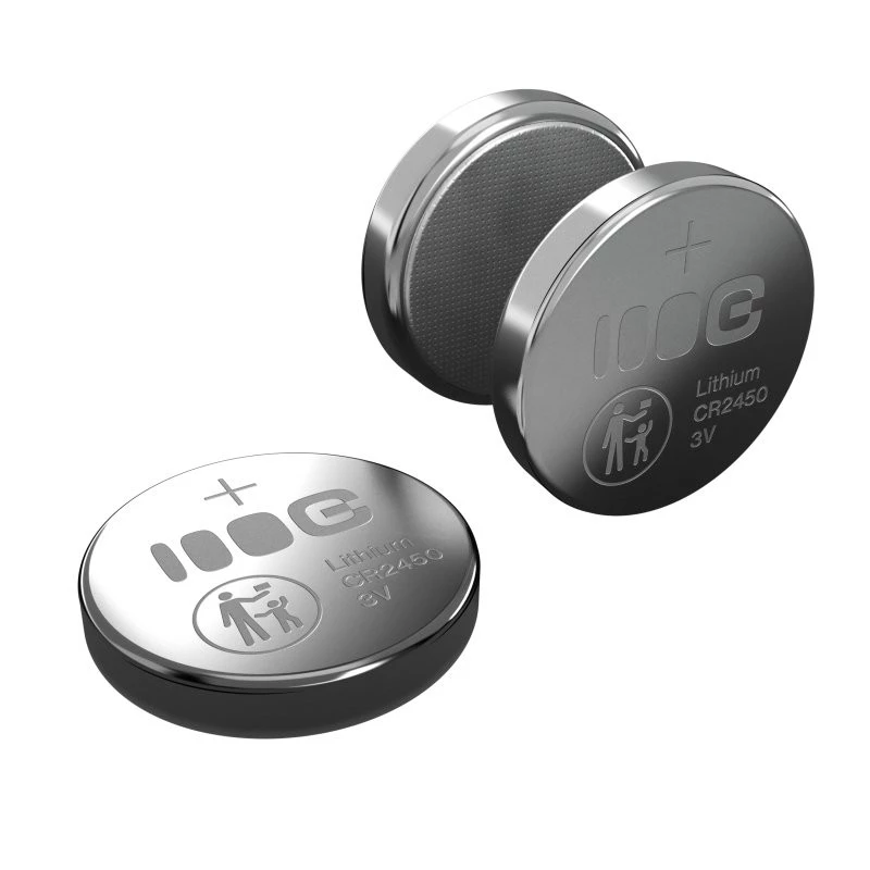 Batteria a bottone Green Cell CR2450 3V – litio, confezione da 5