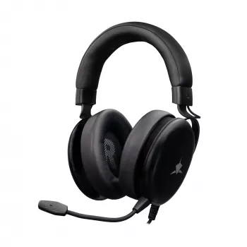 Cuffie gaming White Shark GH-2540 Elephant nero con illuminazione RGB e microfono rimovibile