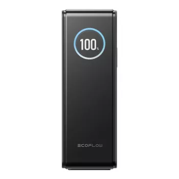 Power bank EcoFlow RAPID EF-RAPID25K140W-B-EU 25000 mAh, 3 porte (2×USB-C, 1×USB-A), nero