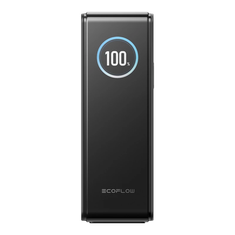 Power bank EcoFlow RAPID EF-RAPID25K140W-B-EU 25000 mAh, 3 porte (2×USB-C, 1×USB-A), nero