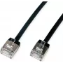 ROLINE cavo patch U/FTP Cat.6A RJ45 ultracorto nero 2 m – rete – CAT 6a (21.15.4562)