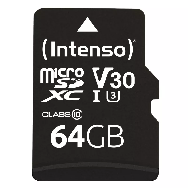 Scheda di memoria Intenso 64 GB MicroSDXC UHS-I Class 10 3433490