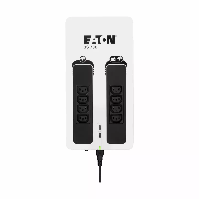 Eaton 3S700I UPS (gruppo di continuità) Standby (Offline) 0,7 kVA 420 W 8 uscite AC