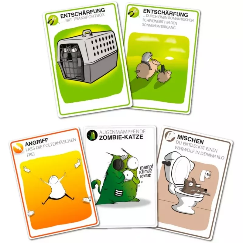 Exploding Kittens - NSFW-Edition, gioco di carte