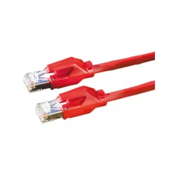 DRAKA Cavo patch Cat.6 Classe E S/FTP UC900 TM21 LSOH rosso 0,5m