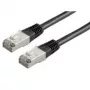 Cavo patch ROLINE S/FTP-(PiMF-) Cat.6, nero, 0,5 m (21.15.1325)