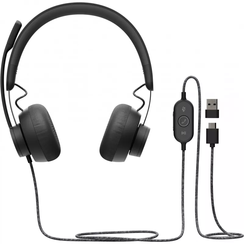 Sistema personale di videoconferenza Logitech Zone Wired UC