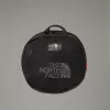 Borsa duffel The North Face Base Camp S — 50 L, nylon/poliestere, nero/bianco