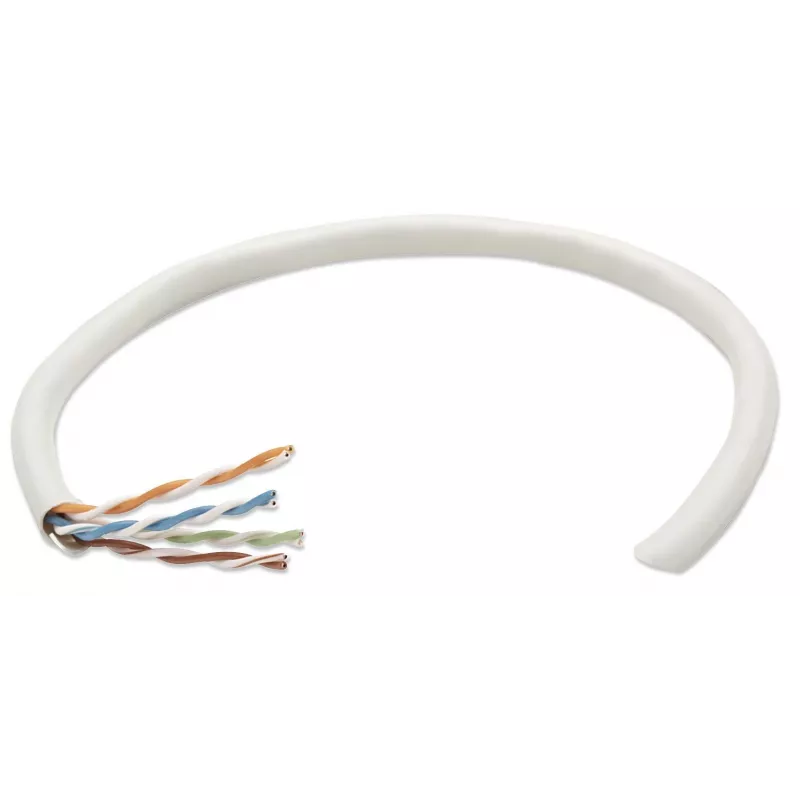 Intellinet 362320 cavo di installazione Cat5e U/UTP, conduttore rigido, CCA, 305 m, grigio