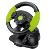 Esperanza EG104 High Octane volante con pedali, PC/PS3/Xbox 360, nero/verde