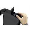 Durable TOUCH 12L rettangolare acciaio inox argento nero