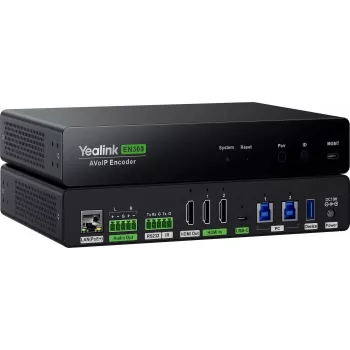 Trasmettitore encoder AVoIP Yealink EN300 — trasmissione audio di alta qualità, bassa latenza