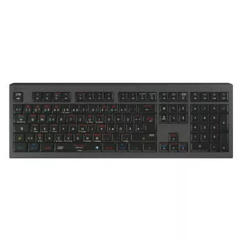 Logickeyboard LKB-OSX-A2M-DE tastiera USB QWERTZ tedesca nero (LKB-OSX-A2M-DE)