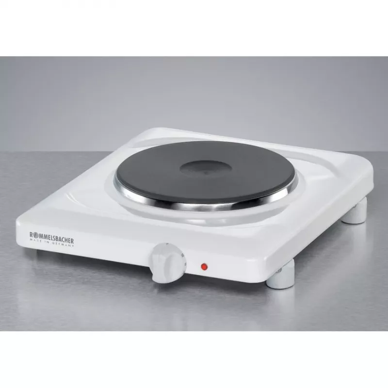 Rommelsbacher THL 1597 numero di fuochi 1, manopola, bianco (THL 1597)