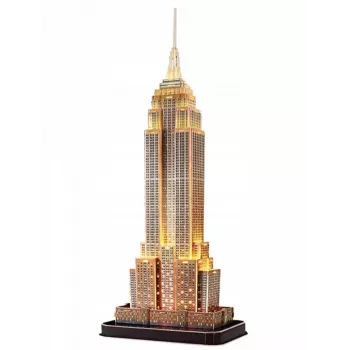 Empire State Building - puzzle 3D luminoso da 37 pezzi