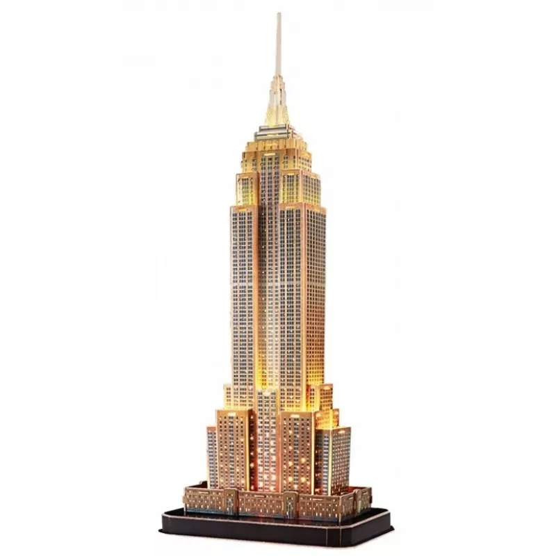 Empire State Building - puzzle 3D luminoso da 37 pezzi