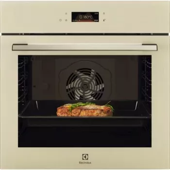 Forno da incasso Electrolux LOE8F38S — 72 L, pulizia pirolitica, display TFT, aria calda, grill, bianco