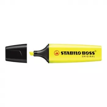 Evidenziatore STABILO BOSS Original punta a scalpello giallo