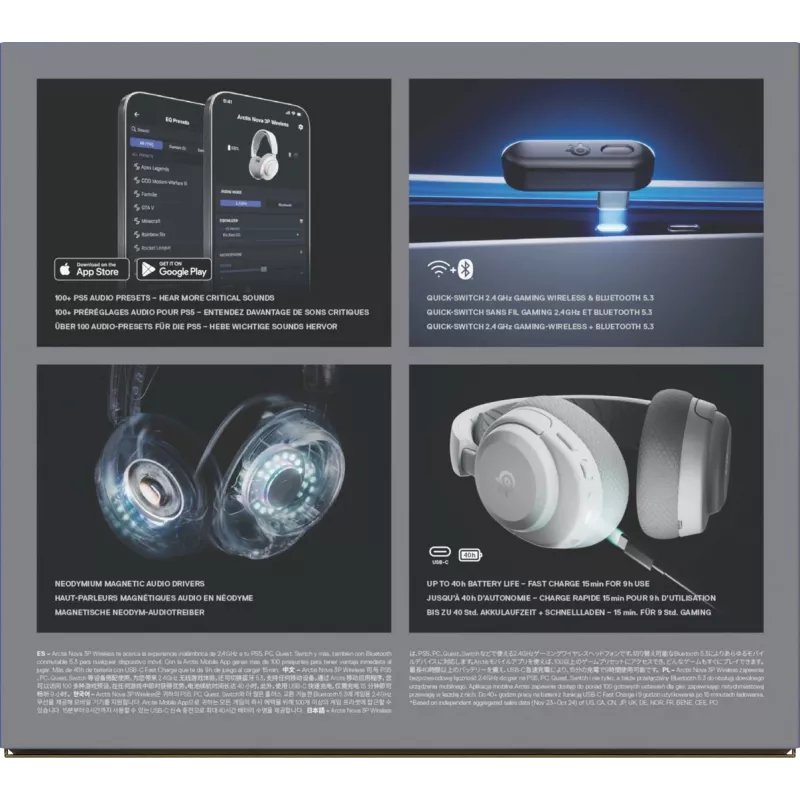 Cuffie Steelseries Arctis Nova 3P