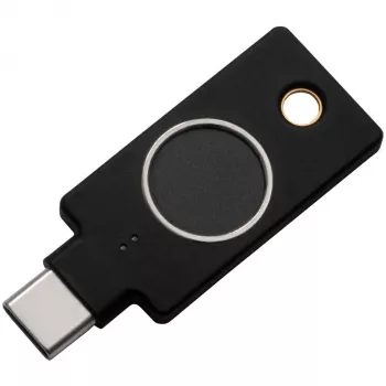 YubiKey C Bio FIDO Edition Yubico nero autenticazione senza password