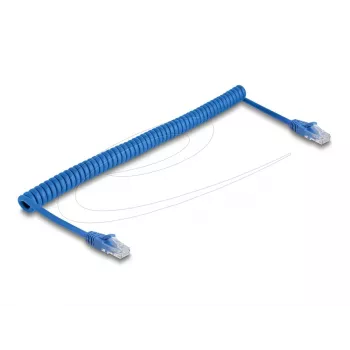 Cavo di rete DeLOCK 90363 RJ-45 Cat6 3,3 m blu