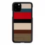 Custodia per smartphone Man and Wood per iPhone 11 Pro Max — Corallina nero, cover protettiva