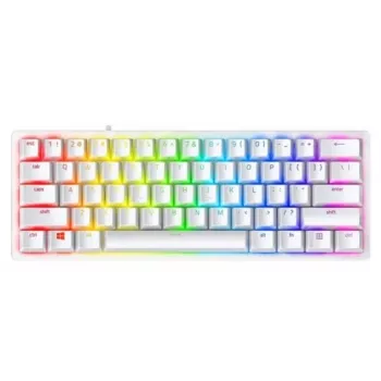 Tastiera Razer Huntsman V3 Pro Mini gaming USB bianco switch ottico RGB LED