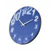 NeXtime orologio 3077bl 3D, Ø39,5 cm, da parete, blu/bianco