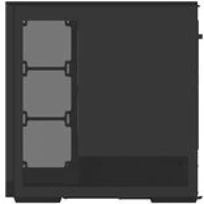 Case per computer AEROCOOL D520A midi-tower ATX vetro temperato RGB — nero