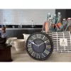 NeXtime orologio 5187zw London Table, Ø16 cm, da parete, nero/bianco