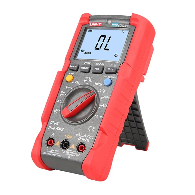 Multimetro digitale Unit UT191T True RMS, fino a 1000 V e 10 A