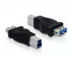 Adattatore USB DeLOCK USB 3.0-B M a USB 3.0-A FM 65179