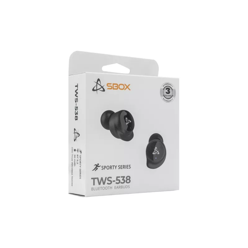 Cuffie SBOX EB-TWS538 nero