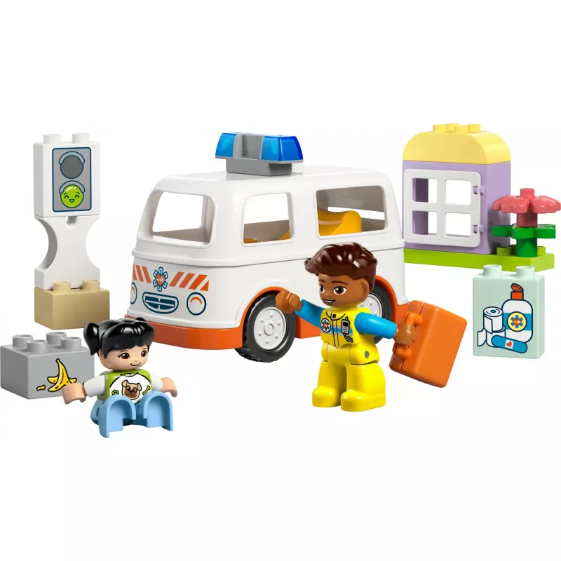 LEGO DUPLO 10447 Ambulanza con conducente